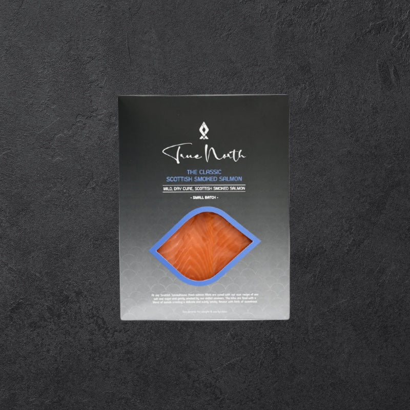 Rauchlachs | kurze Tranchen | Zucht | 200g | True North