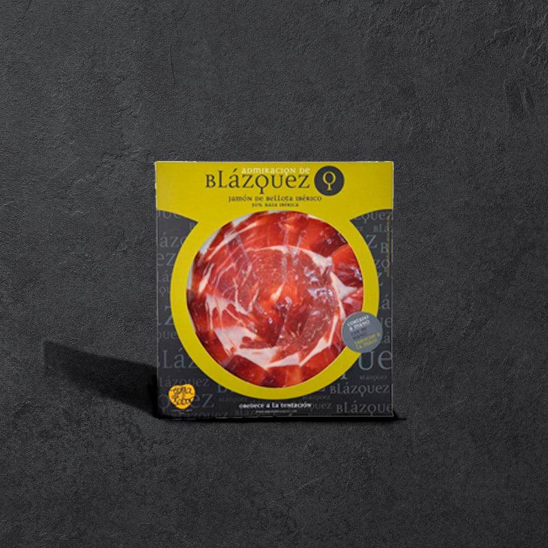 Blázquez «Admiración» | Jamón Ibérico Bellota | Pata Negra | Rohschinken | handgeschnitten | ES | 50 g - Gourmet Depot AG
