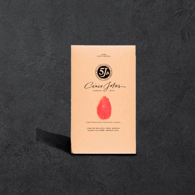 Cinco Jotas | Lomo Ibérico Bellota  | Pata Negra | Nierstück | geschnitten | ES | 70 g - Gourmet Depot AG