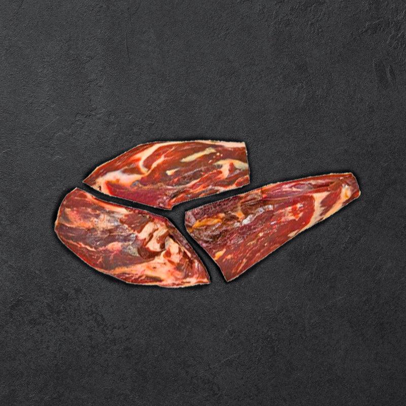 Cinco Jotas | Jamón Ibérico Bellota | Pata Negra | Rohschinken | ohne Bein | 3 Teile | ES | ca. 3 - 4 kg - Gourmet Depot AG
