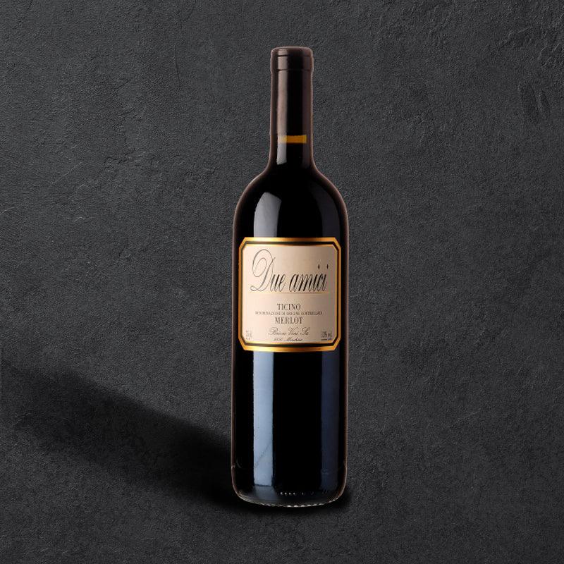 Merlot Due Amici | 2018 | Tessin | Guido Brivio | by Baur au Lac Vins | 75cl | 3 oder 6 Flaschen | CHF 28.00 pro Flasche - Gourmet Depot AG