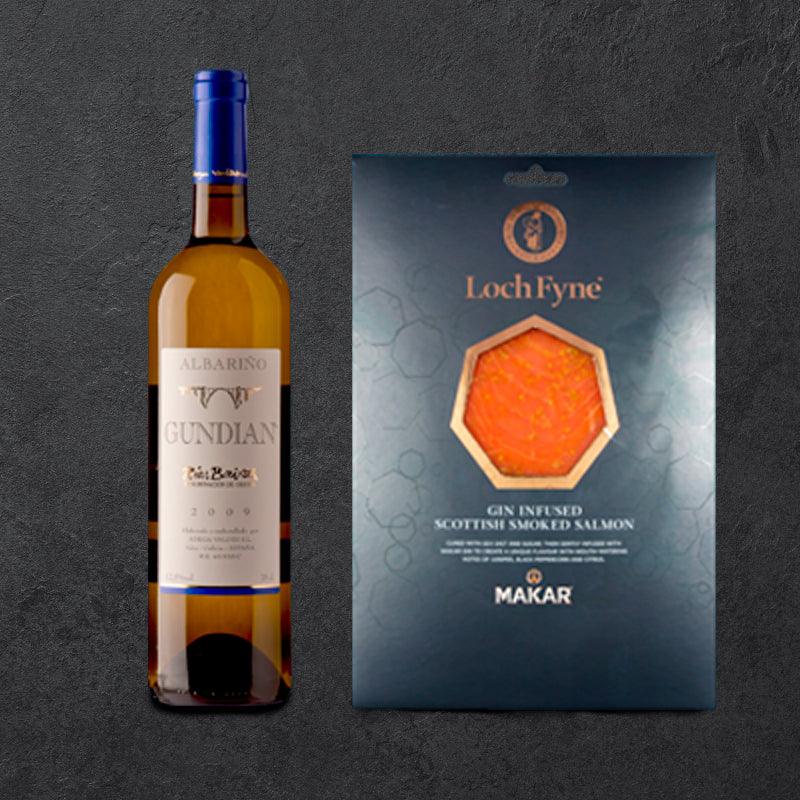 Rauchlachs Gin-Zitrone mit Albariño - Gourmet Depot AG