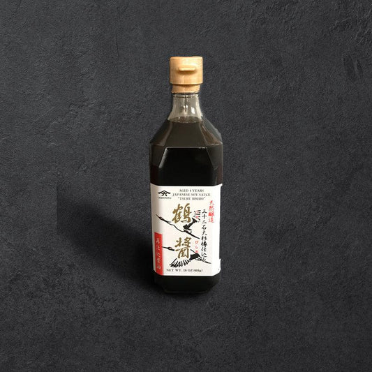 Yamaroku „Tsuru Bishio“ | Japanische Soja-Sauce | 4 Jahre gereift | 500ml - Gourmet Depot AG