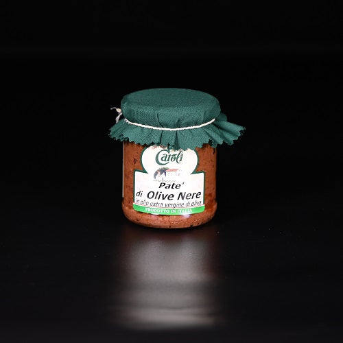 Pâte d'olive Caroli | noir | 170 grammes