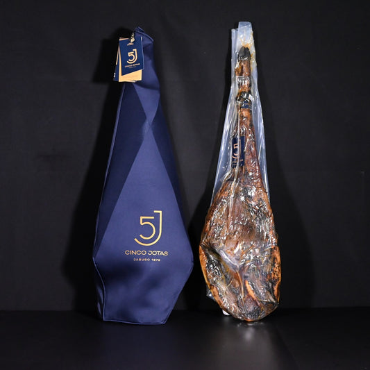 Cinco Jotas | Jamón Ibérico Bellota | Pata Negra | Rohschinken | mit Bein | ES | 7.0-10.0 kg