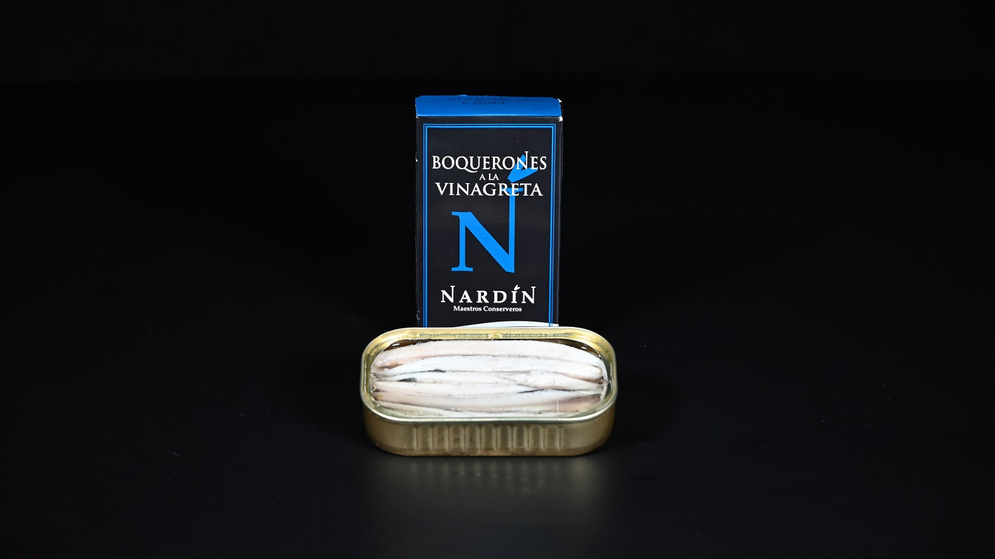 Boquerones mariniet, ohne Kopf, ohne Schwanz | 100/75 g | in Olivenöl