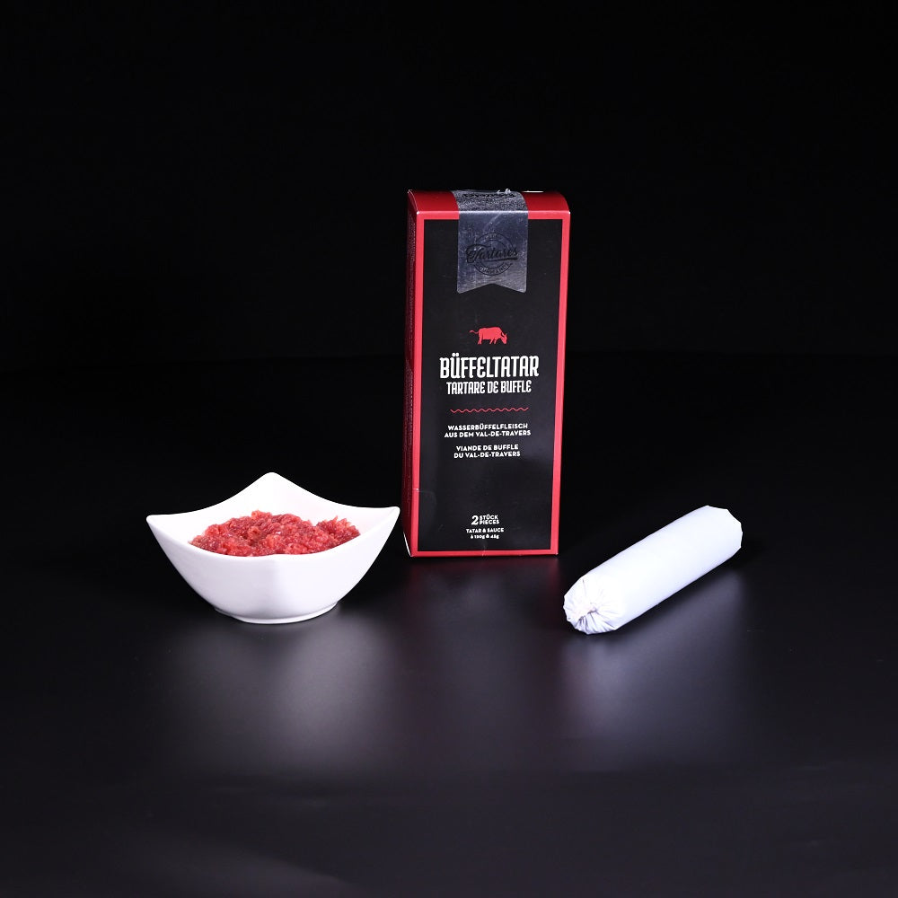 Wasserbüffel | Tatar mit Sauce | CH | 2 x 120 g