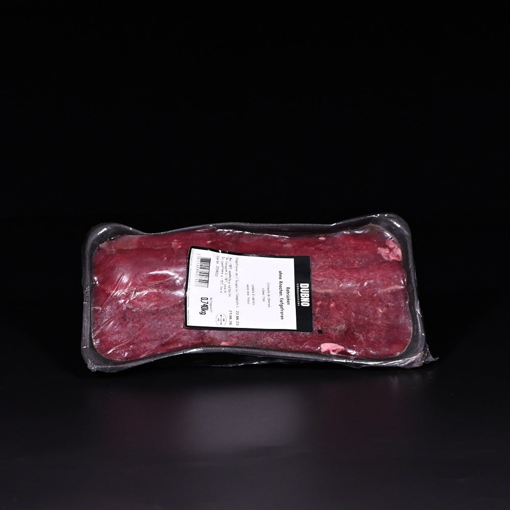 Reh | Entrecôte | mit Silberhaut | aus Jagd | ca. 900 g |tiefgekühlt