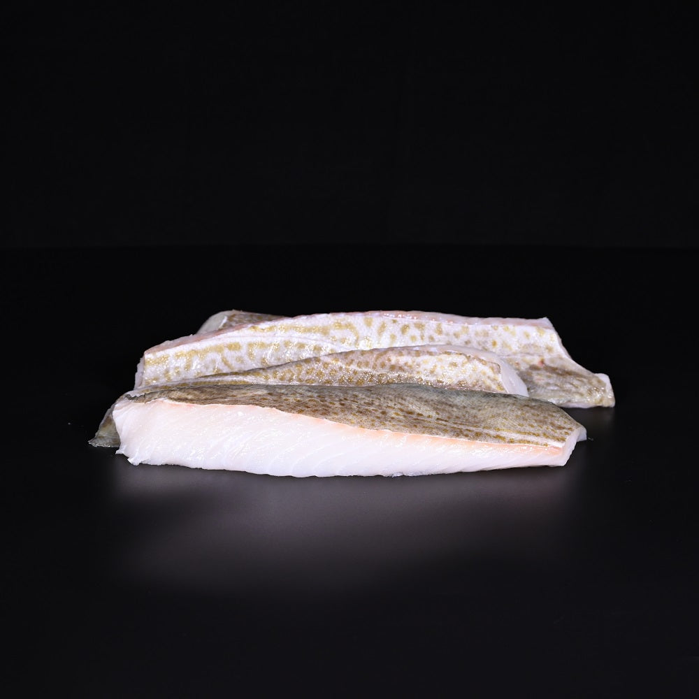 Skrei (Winterkabeljau) | Loins mit Haut | 800 gr+ | auf Vorbestellung