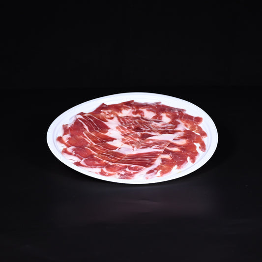 Blázquez | Jamón Ibérico Bellota | Pata Negra | Rohschinken | handgeschnitten | GAS | Label Rouge  ES | 80 g