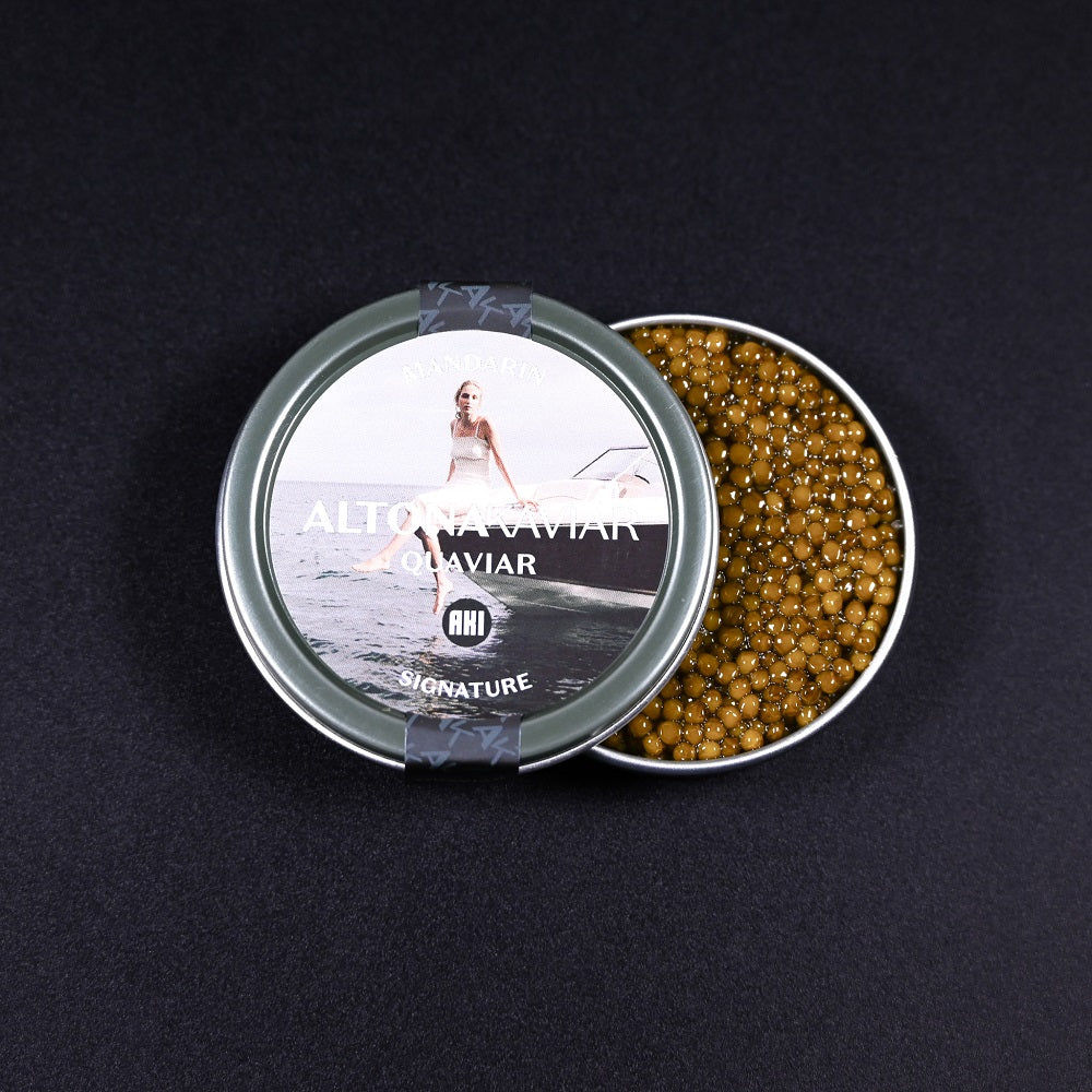 "Mandarin"-Kaviar | River Beluga x Amur Stör | huso dauricus x acipenser schrenckii |