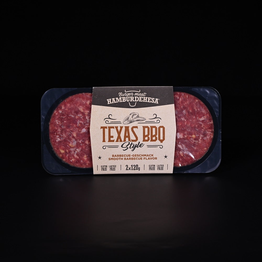 Rinds Hamburger BBQ 2x 120 g | frisch | Spanien