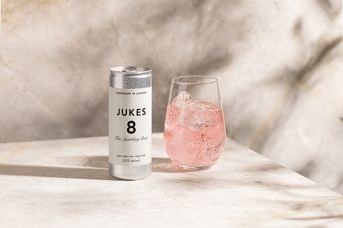 Jukes 8 – THE SPARKLING ROSE 4x 250 ml - ALKOHOLFREI