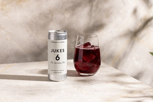 Jukes 6 – THE SPARKLING RED 4x 250 ml - ALKOHOLFREI