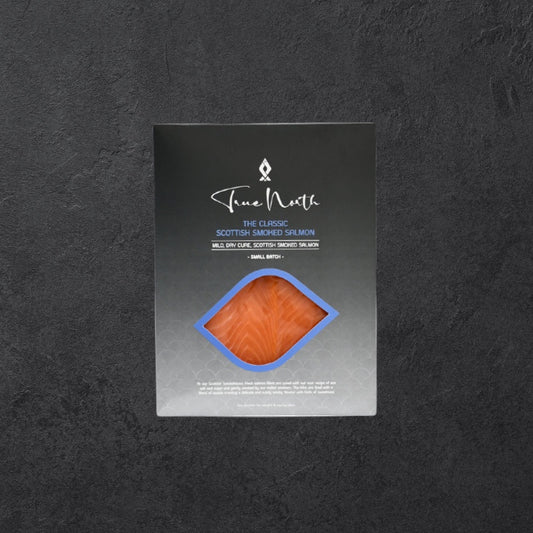 Rauchlachs | kurze Tranchen | Zucht | 200g | True North