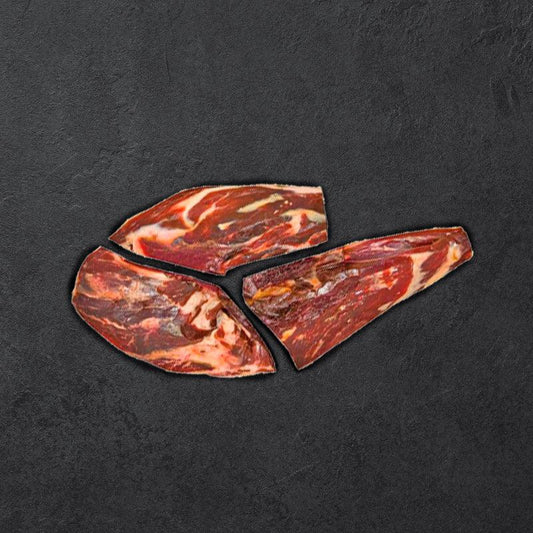 Cinco Jotas | Jamón Ibérico Bellota | Pata Negra | Rohschinken | ohne Bein | 3 Teile | ES | ca. 3 - 4 kg - Gourmet Depot AG