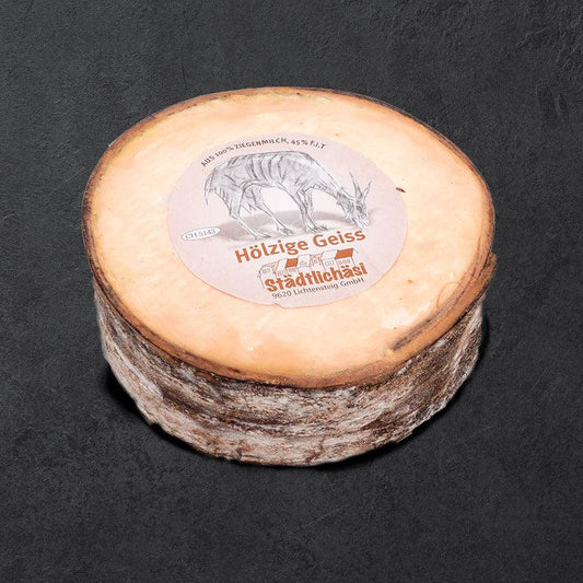 Hölzig Geiss | Willi Schmid | Rotschmier-Weichkäse| Ziege | Toggenburg | ca. 500g - Gourmet Depot AG