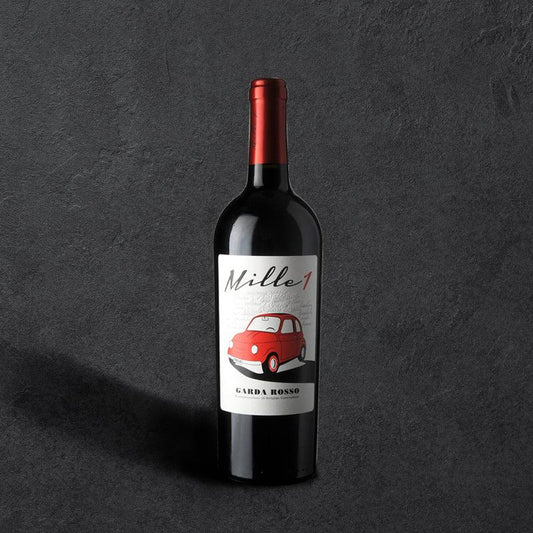 Mille 1 Garda rosso DOC | Lombardei | Azienda Agricola Pratello | Rebo, Corvina, Merlot | 2017 | by Baur au Lac Vins | 75cl | 3 oder 6 Flaschen | CHF 23.80 pro Flasche - Gourmet Depot AG