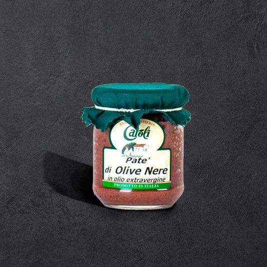 Caroli Olivenpaste | schwarz | 170 g - Gourmet Depot AG
